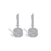 1,09 Karat Baget Küpe - ROY Diamond