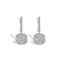 1,09 Karat Baget Küpe - ROY Diamond