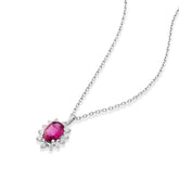 Oval Yakut Kolye - ROY Diamond
