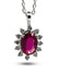 Oval Yakut Kolye - ROY Diamond